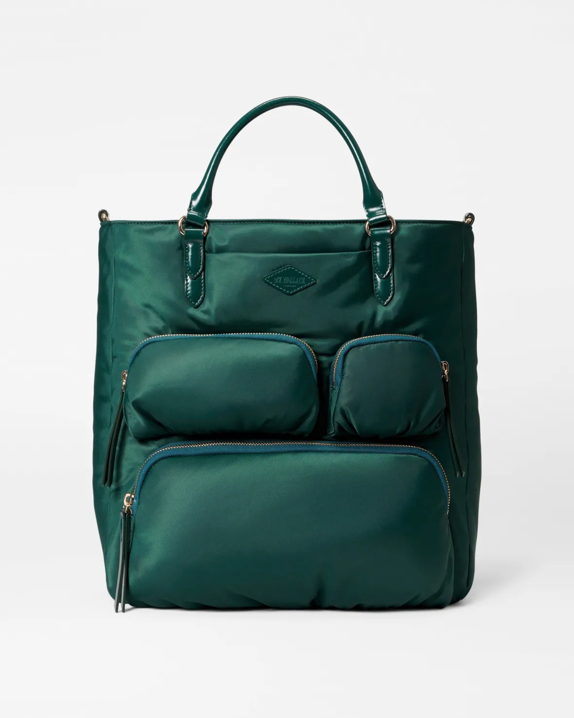 Chelsea|Totes<MZ Wallace Large Chelsea Top Handle Tote Emerald