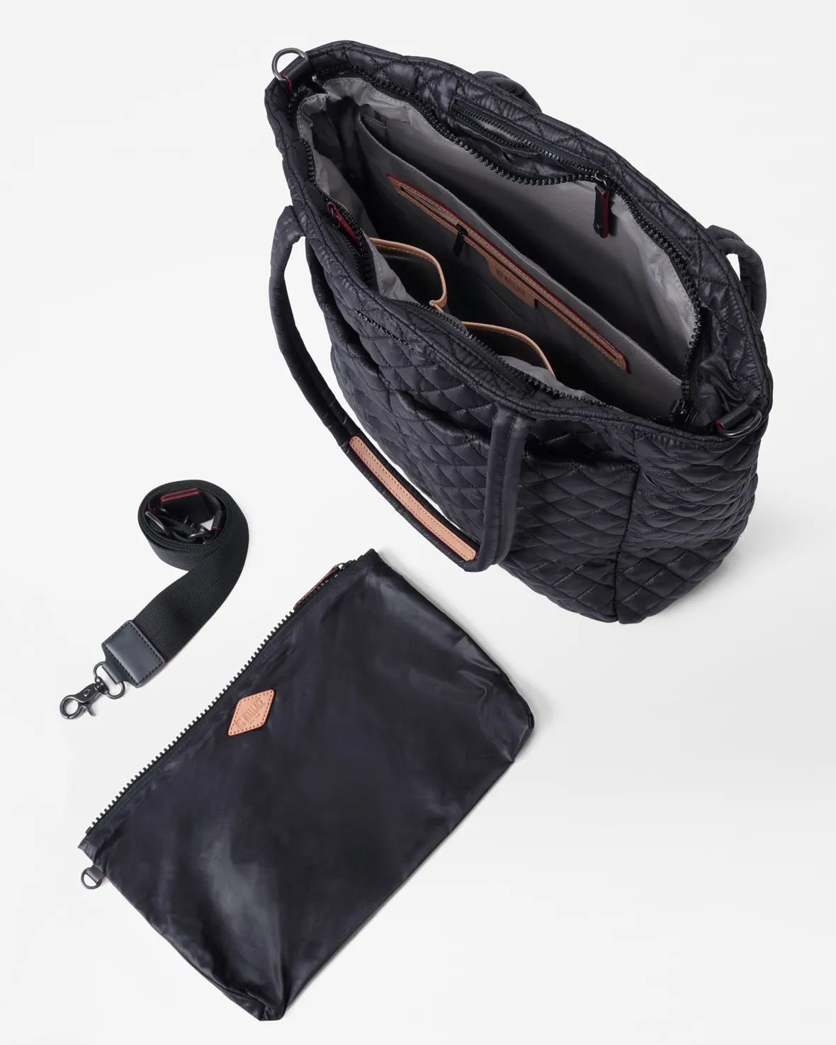 Metro|Work<MZ Wallace Large Metro Quatro Tote BlackRec