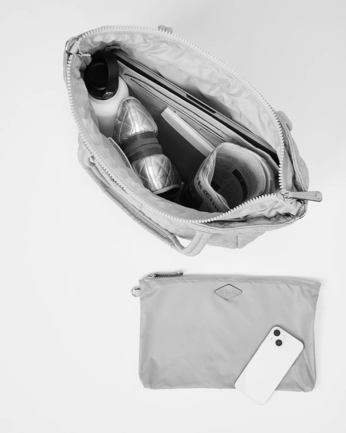 Metro|Work<MZ Wallace Large Metro Quatro Tote BlackRec