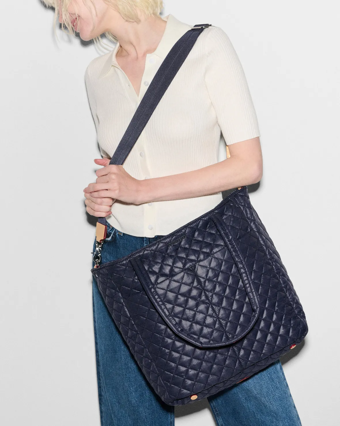 Metro|Baby<MZ Wallace Large Metro Quatro Tote DawnRec