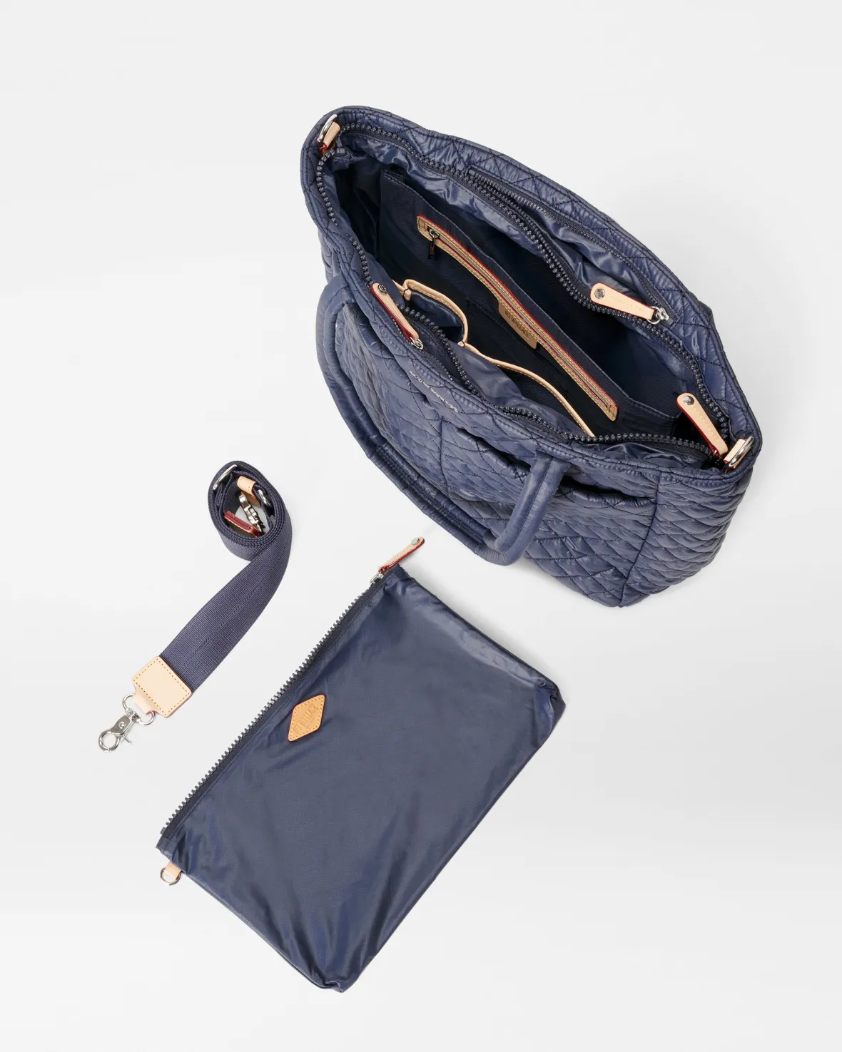 Metro|Baby<MZ Wallace Large Metro Quatro Tote DawnRec