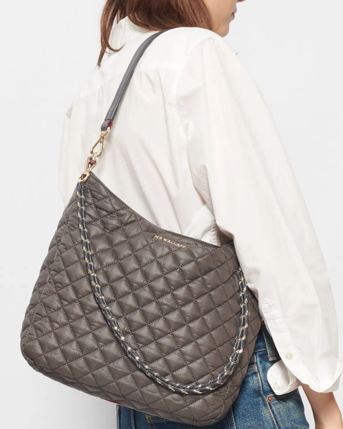 Crosby|Shoulders<MZ Wallace Crosby Hobo Magnet