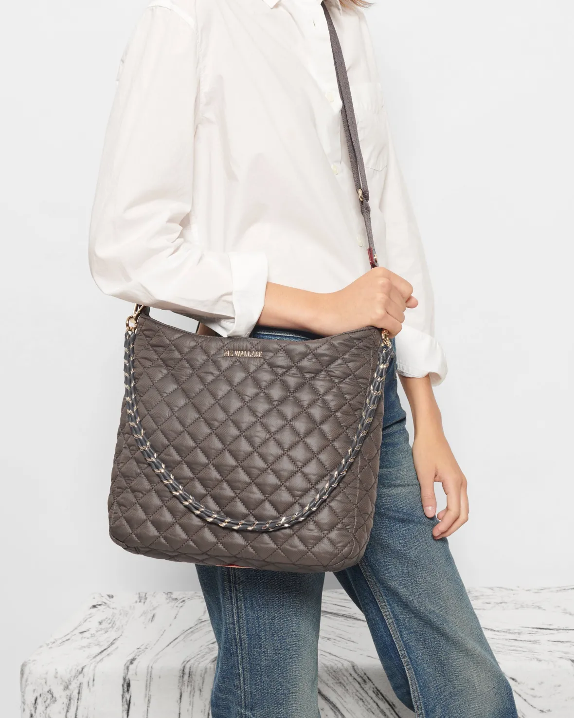 Crosby|Shoulders<MZ Wallace Crosby Hobo Magnet