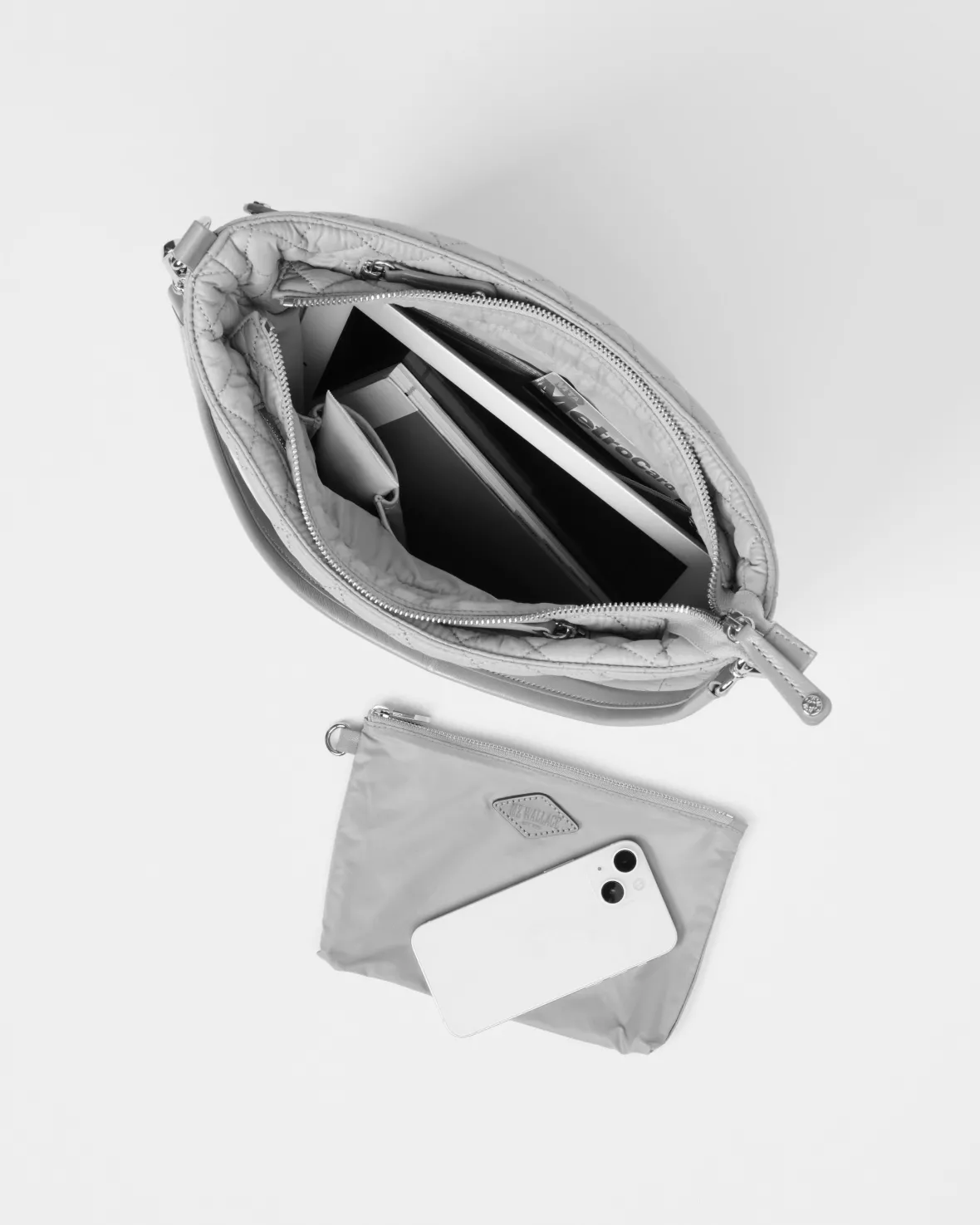 Crosby|Shoulders<MZ Wallace Crosby Hobo Sandshell