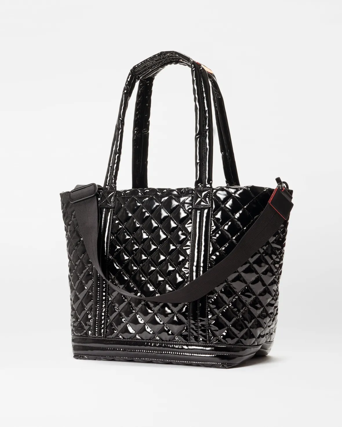 Totes<MZ Wallace Medium Empire Tote BlackLacquer