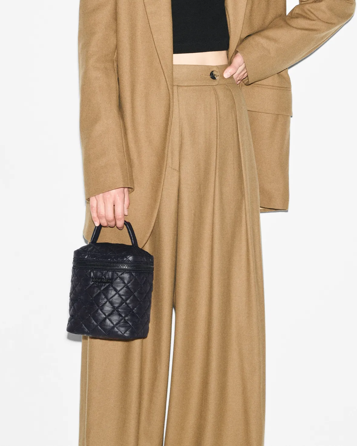 Metro|Travel<MZ Wallace Large Vanity Case Black