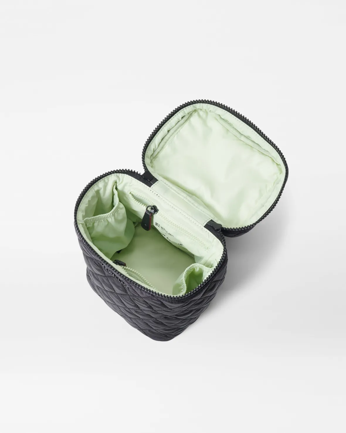 Metro|Travel<MZ Wallace MZW X Crown Affair Large Vanity Set Black/Mint