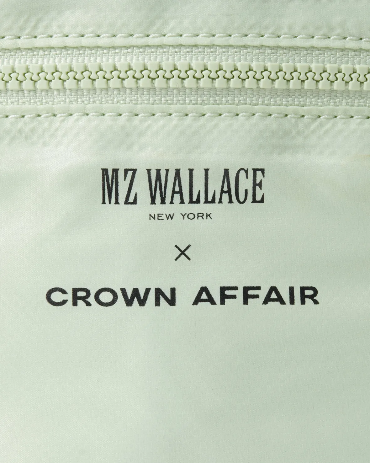 Metro|Travel<MZ Wallace MZW X Crown Affair Large Vanity Set Black/Mint