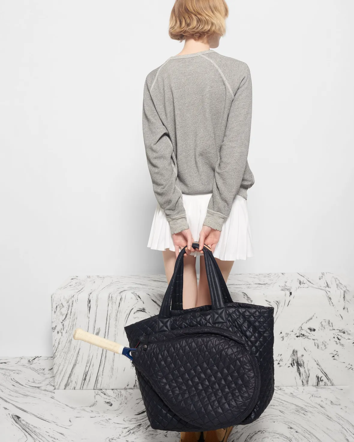 Metro|Fitness<MZ Wallace The Metro Tote® Deluxe - Large Black