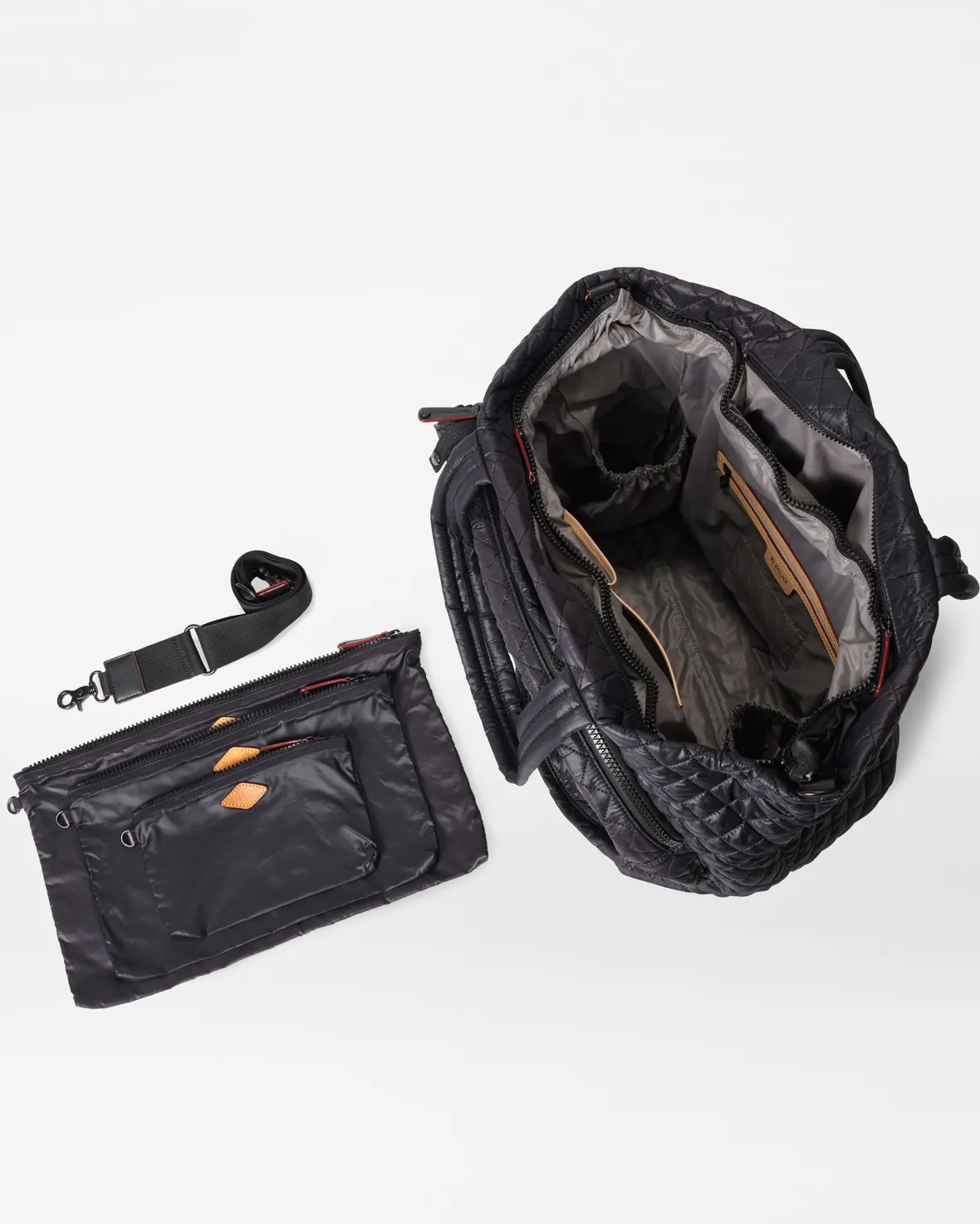 Metro|Fitness<MZ Wallace The Metro Tote® Deluxe - Large Black