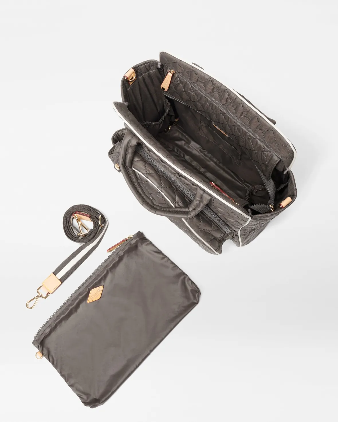 Metro|Fitness<MZ Wallace Pickleball Tote Magnet/Ecru