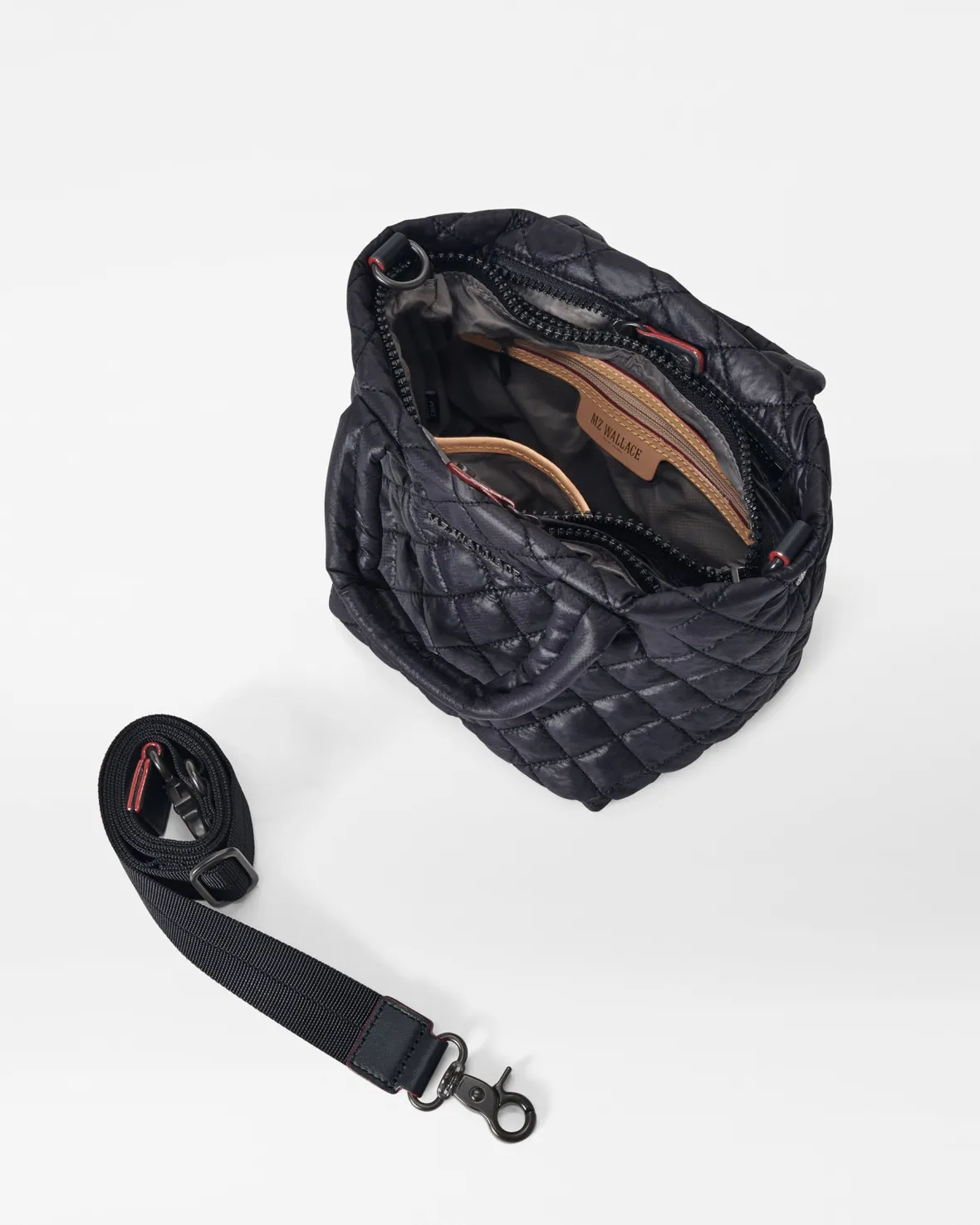 Metro|Totes<MZ Wallace Micro Metro Tote Deluxe BlackRec