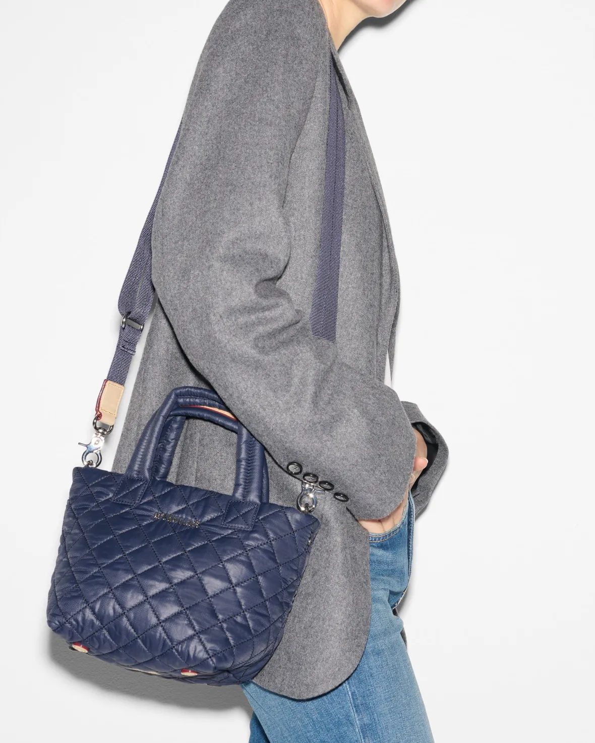 Metro|Crossbody<MZ Wallace The Metro Tote® Deluxe - Micro Dawn