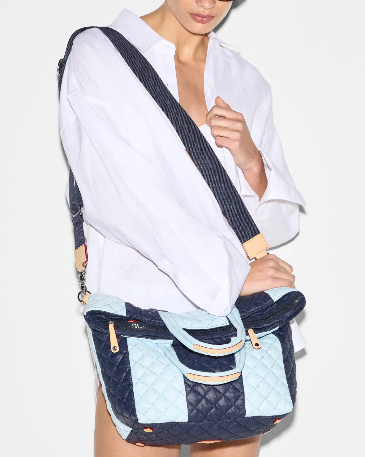 Metro|Totes<MZ Wallace Cabana Tote Dawn/CrystalBlue