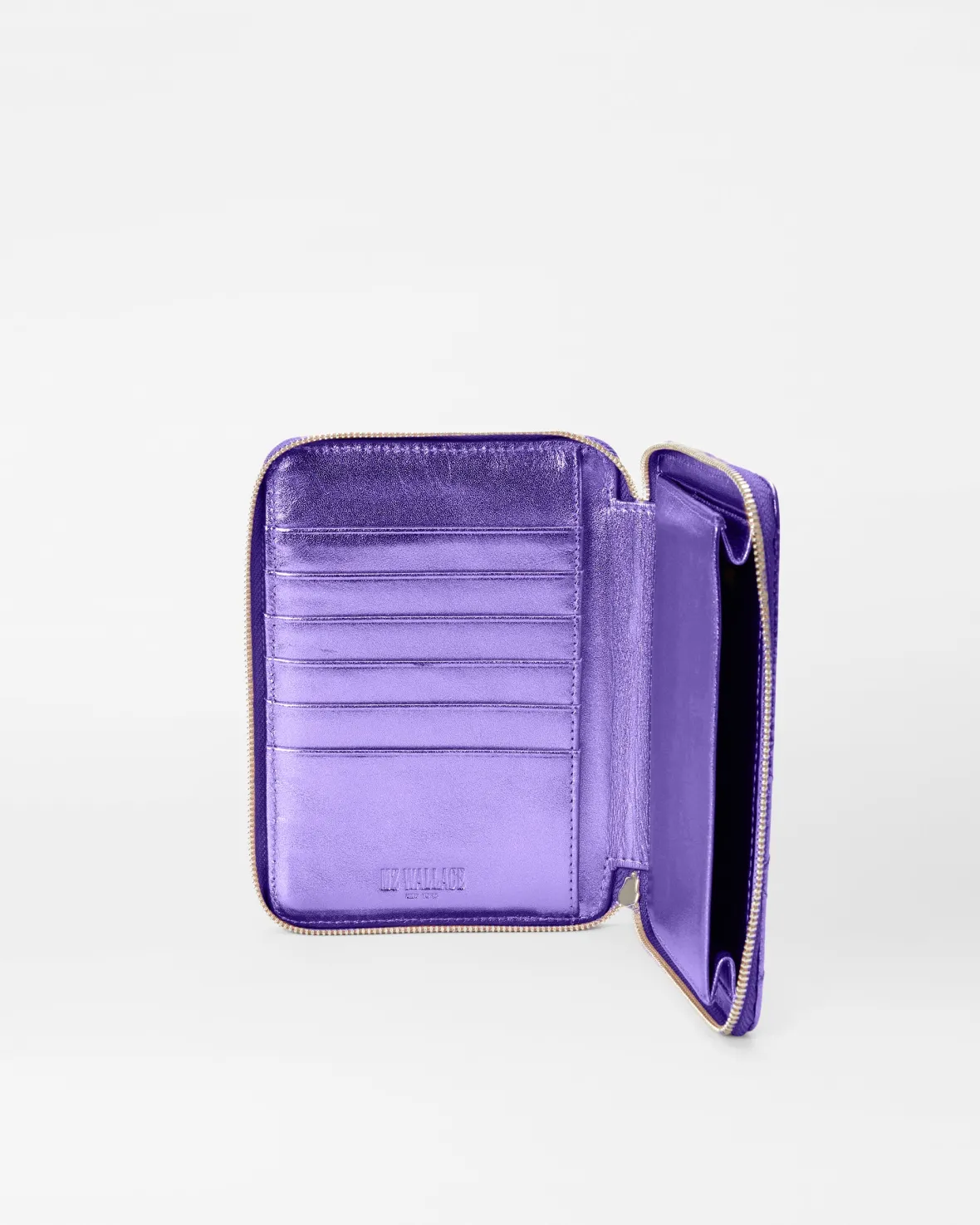 Accessories<MZ Wallace Passport Organizer PurpleMetallicLeather