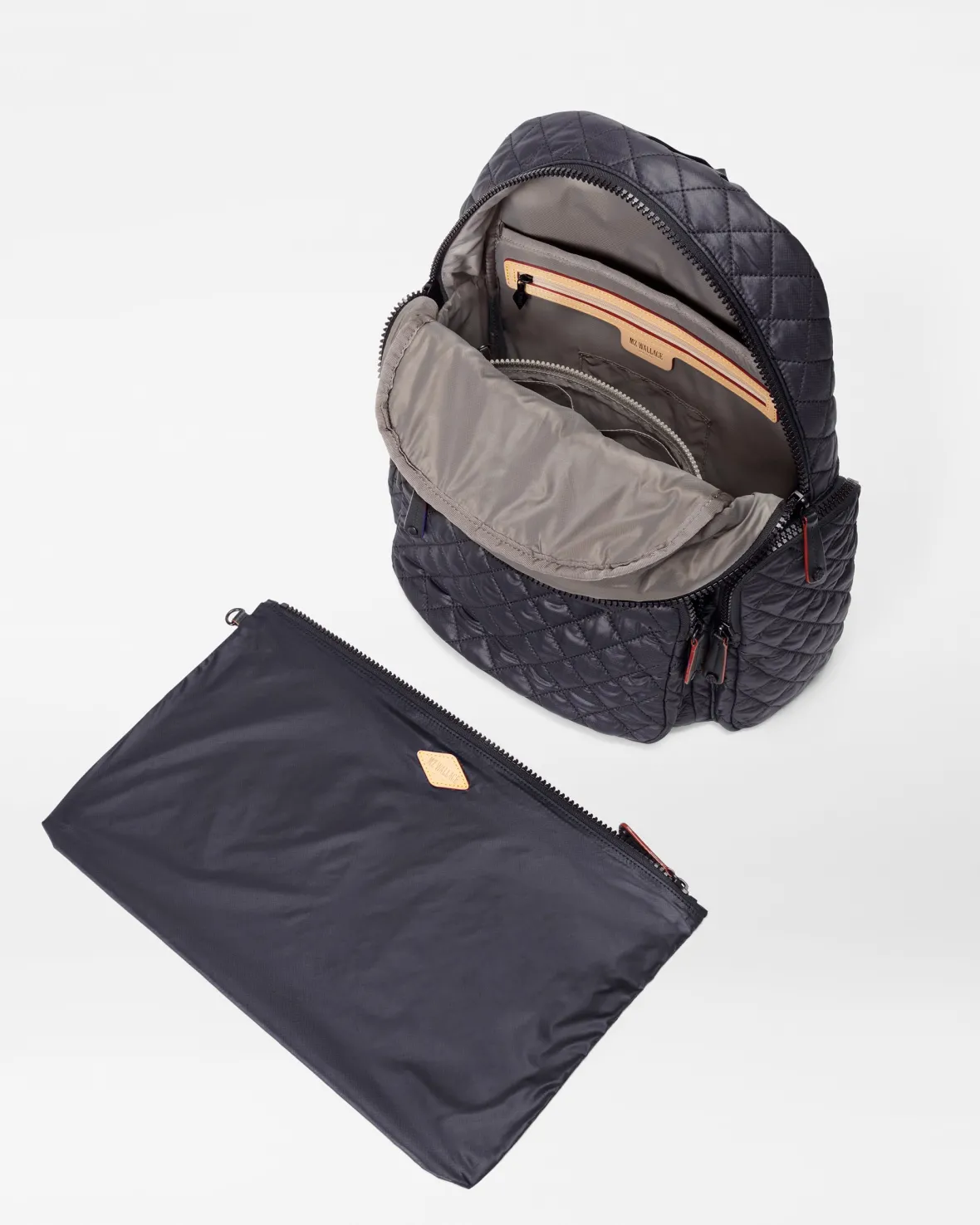 Metro|Baby<MZ Wallace Pocket Metro Backpack BlackRec