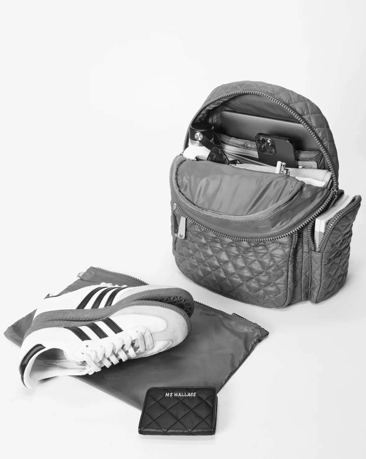 Metro|Baby<MZ Wallace Pocket Metro Backpack BlackRec