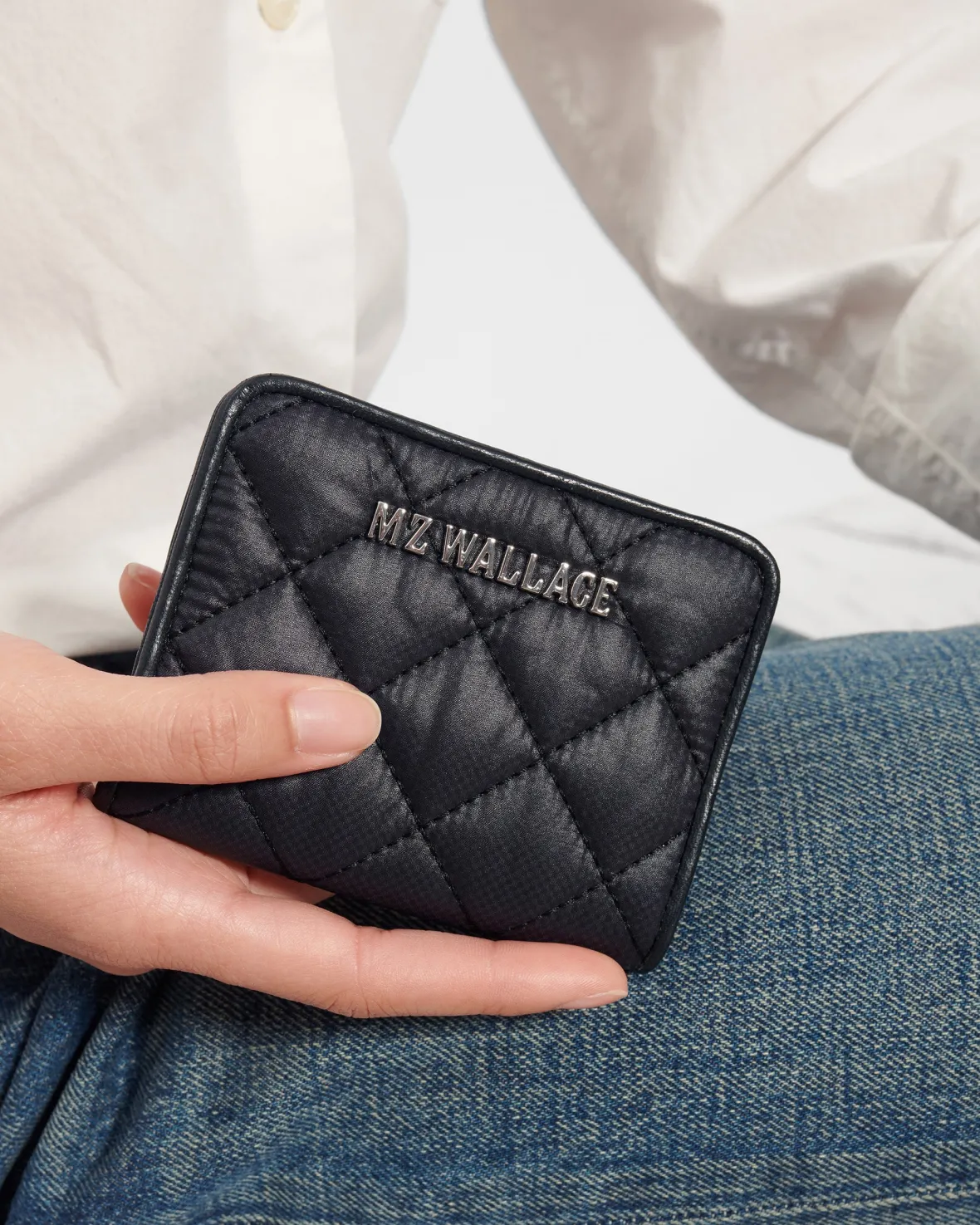 Accessories|MZW Exclusives<MZ Wallace Crosby Card Case BlackRec