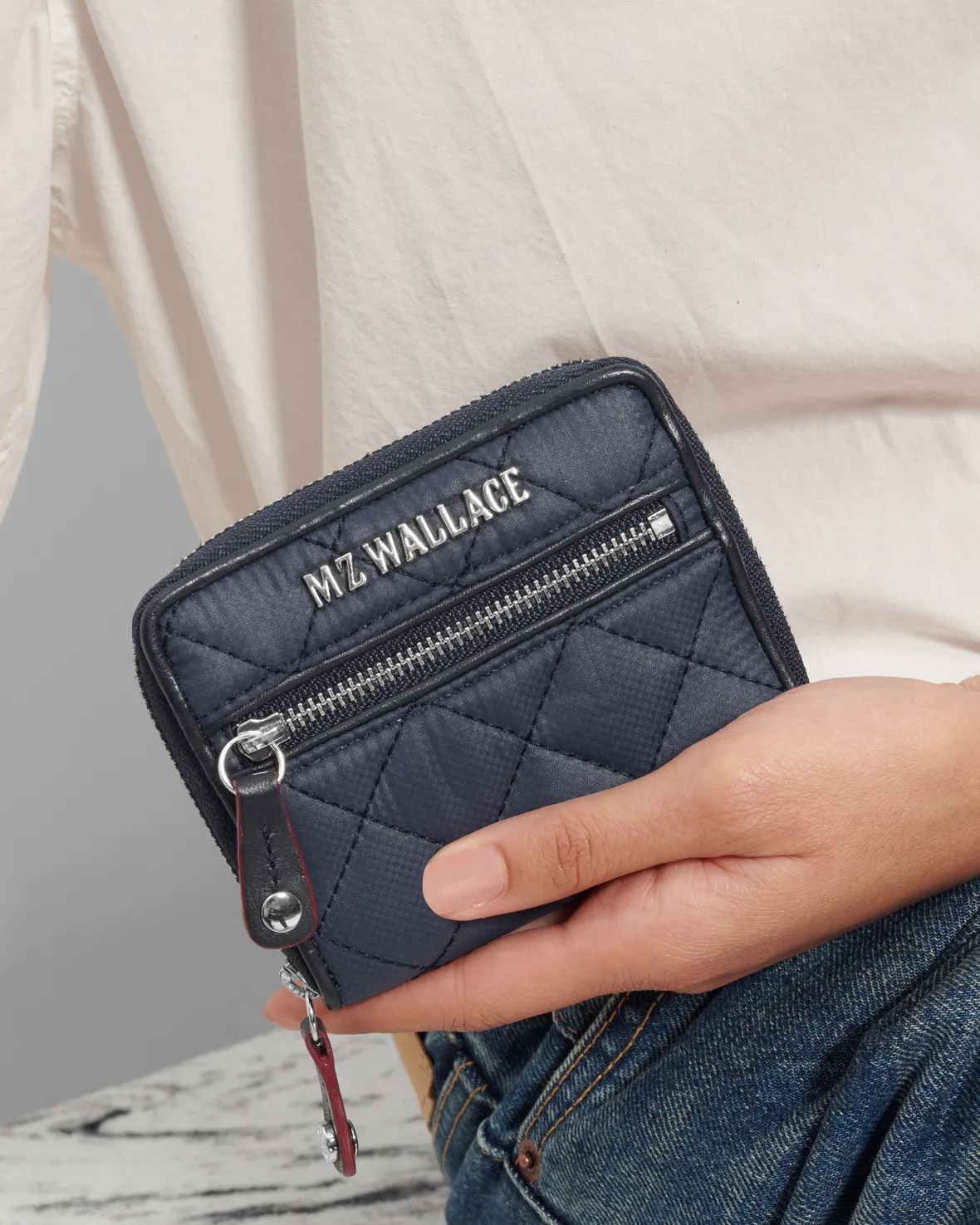 Accessories<MZ Wallace Crosby Small Wallet DawnRec