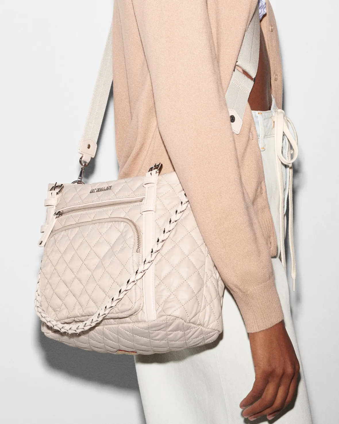 Crosby|Totes<MZ Wallace Crosby Everywhere Tote Mushroom