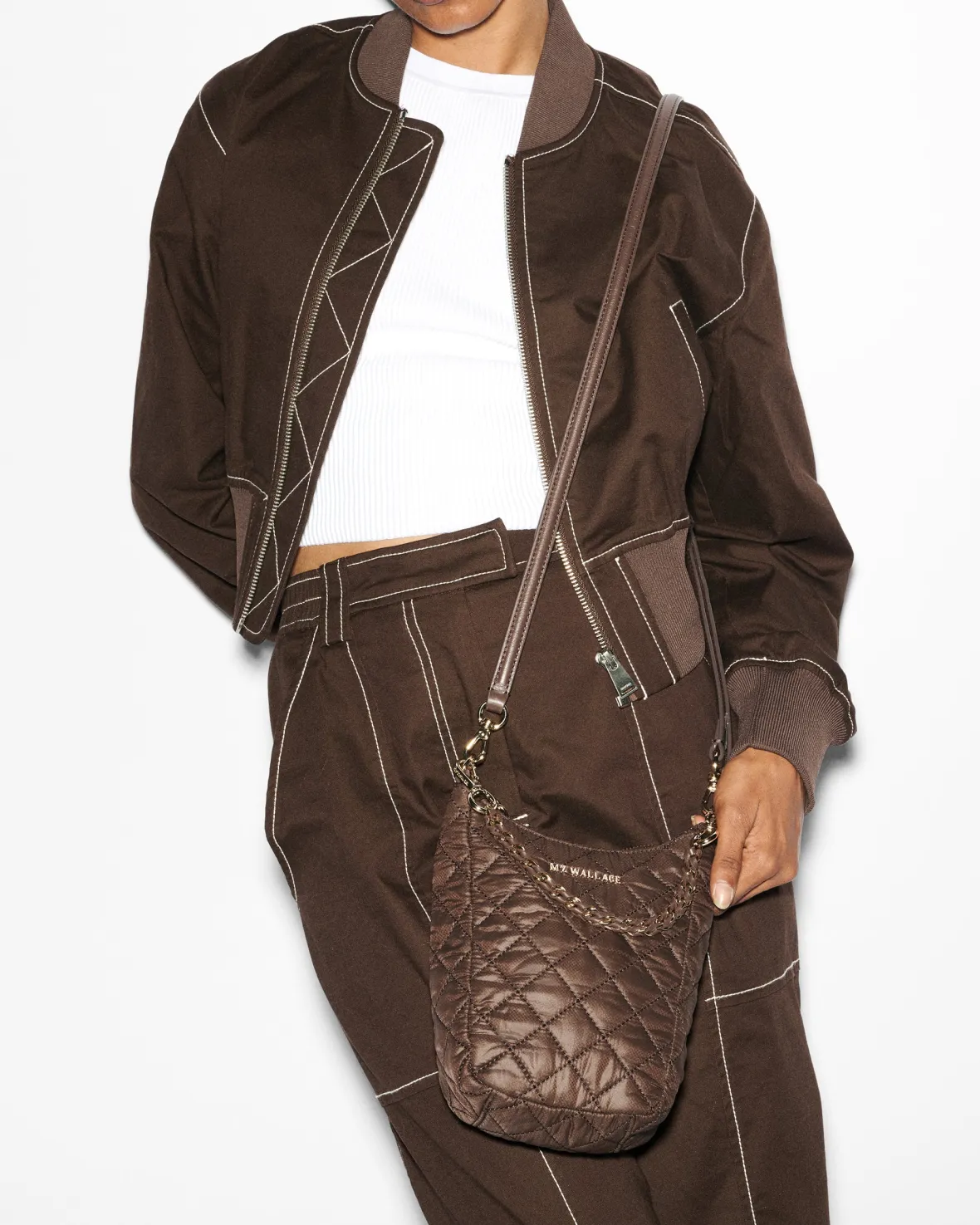 Crossbody|Crosby<MZ Wallace Crosby Go Walnut