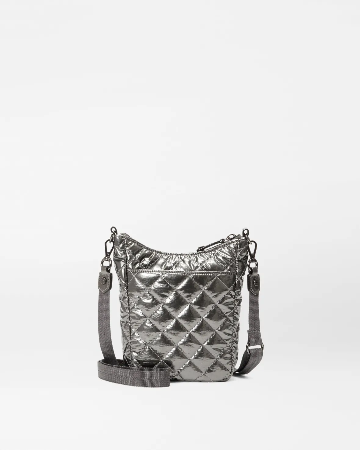Crosby|Crossbody<MZ Wallace Crosby Go PewterMetallic