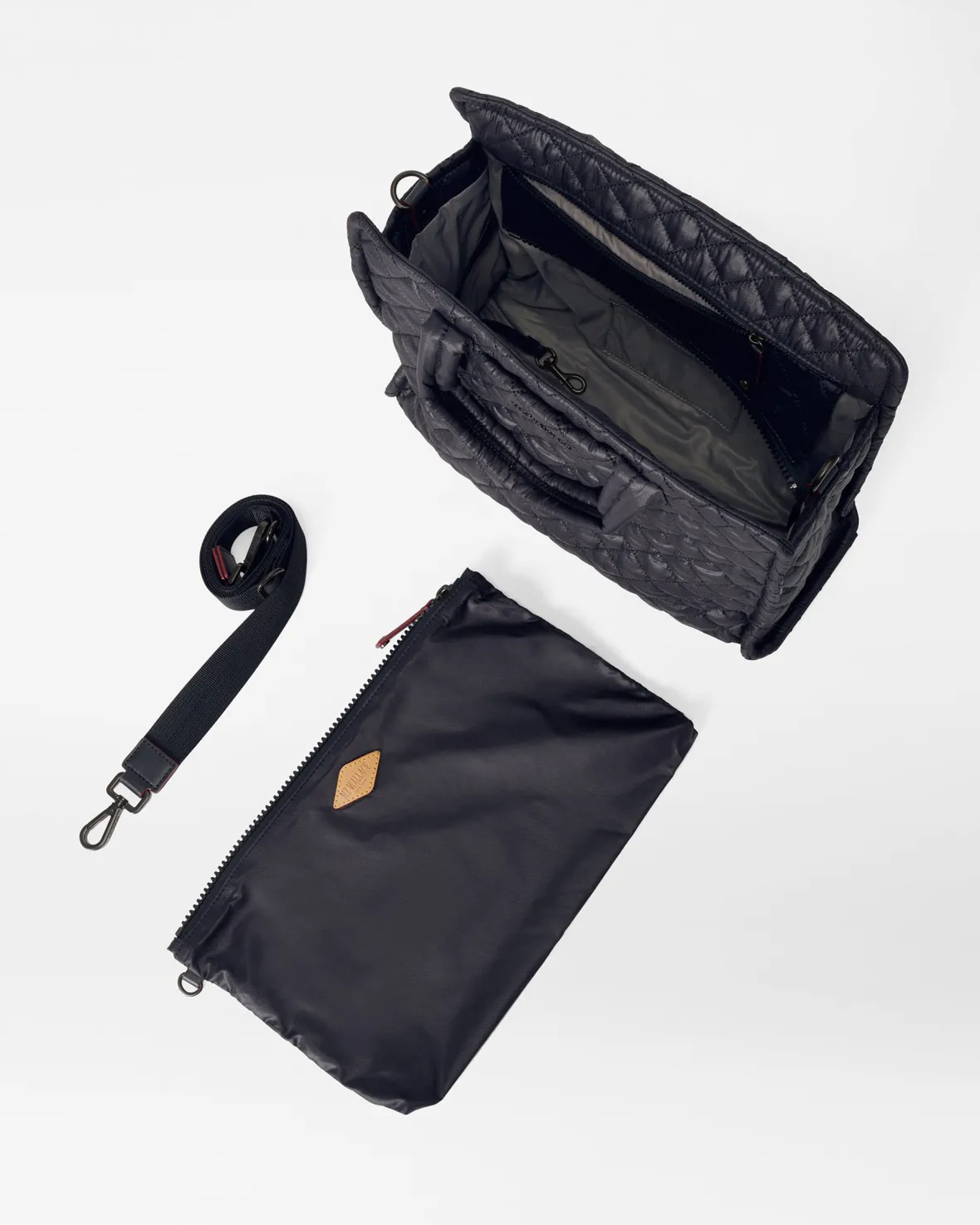 Metro|Work<MZ Wallace Medium Box Tote Black