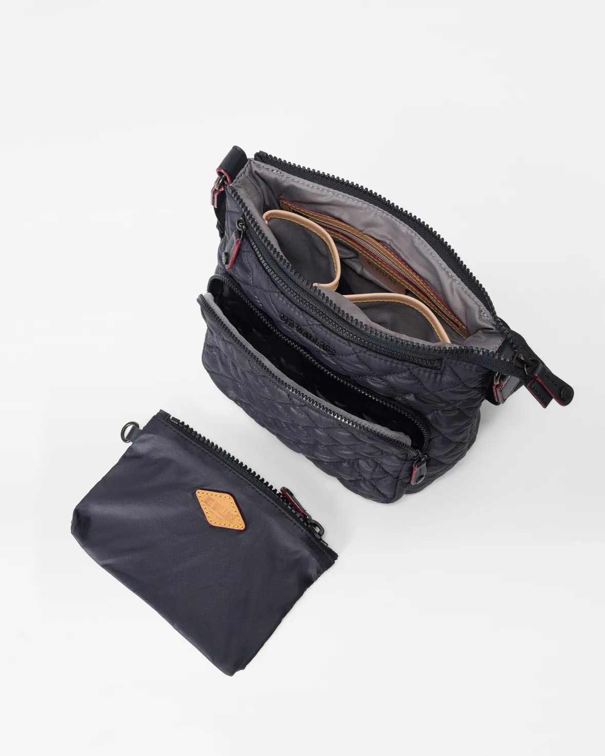 Metro|Crossbody<MZ Wallace Metro Scout Deluxe Black
