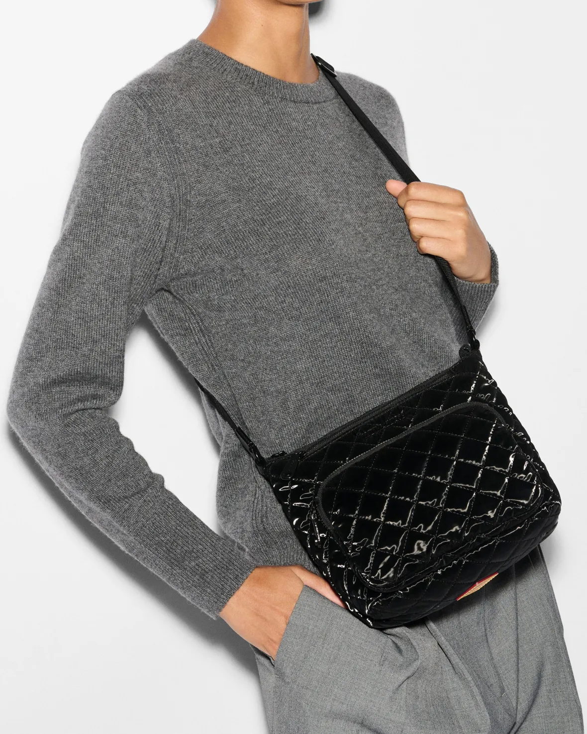 Metro|Crossbody<MZ Wallace Metro Scout Deluxe BlackLiquid