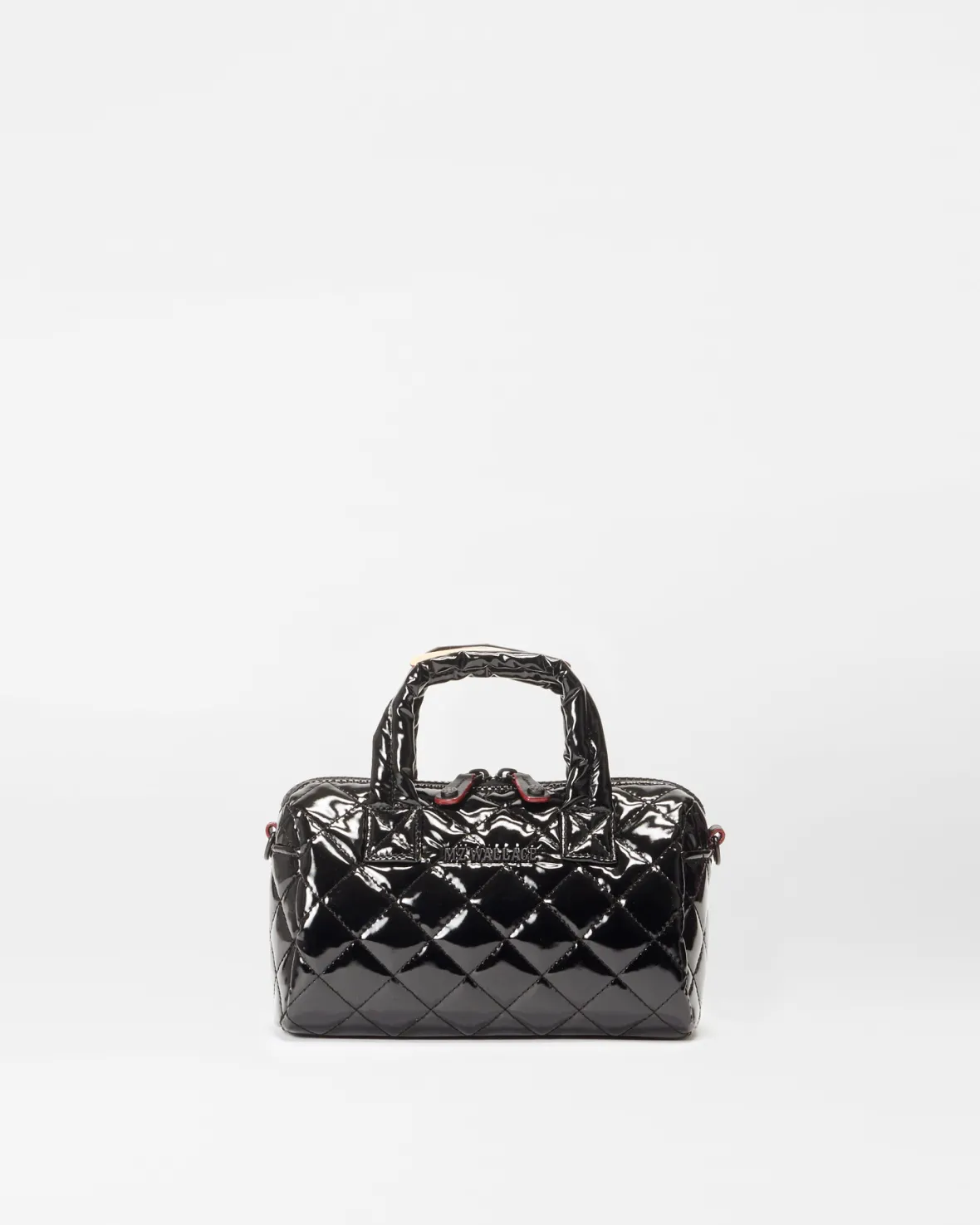 Crossbody<MZ Wallace Mini Satchel BlackLacquer