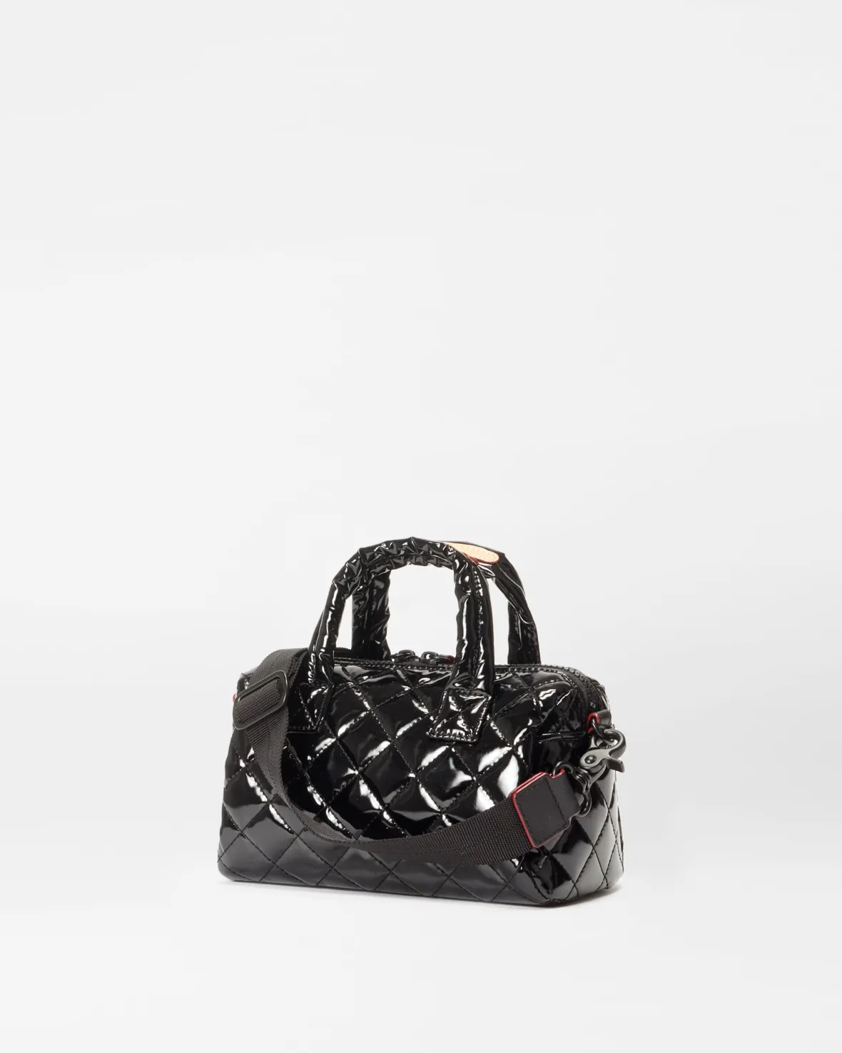 Crossbody<MZ Wallace Mini Satchel BlackLacquer