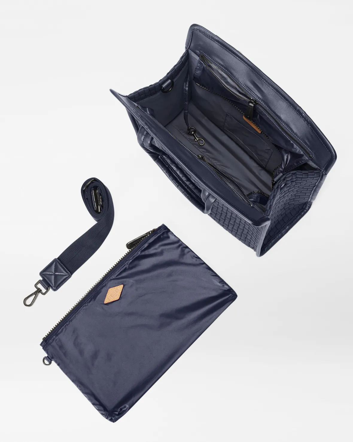 Work|Totes<MZ Wallace Medium Woven Box Tote Dawn