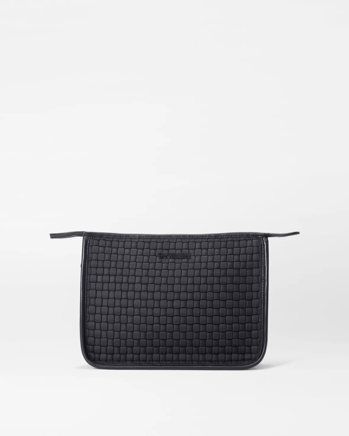 Accessories<MZ Wallace Woven Metro Clutch Black