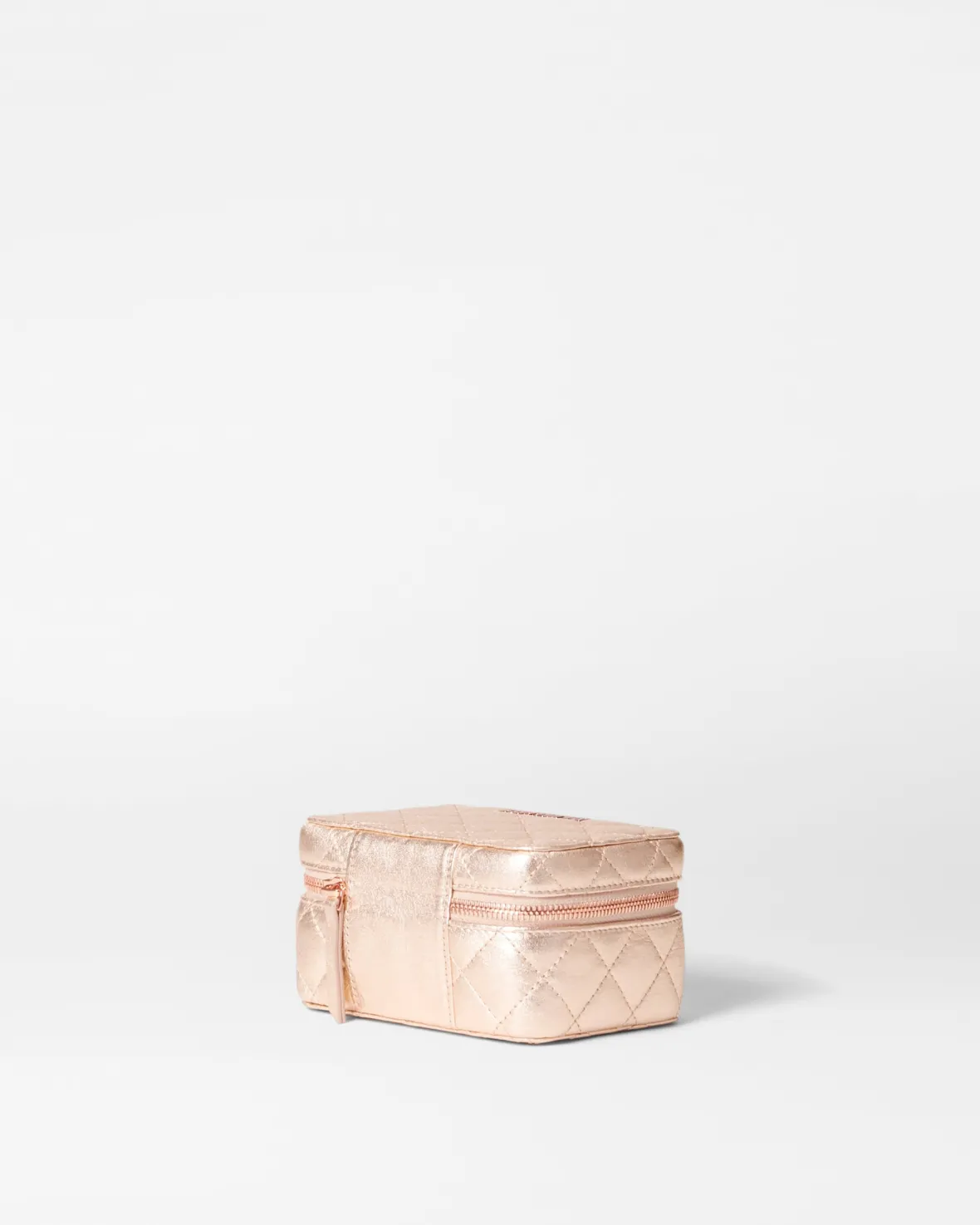 Accessories<MZ Wallace Jewelry Box RoseGoldMetallicLeather