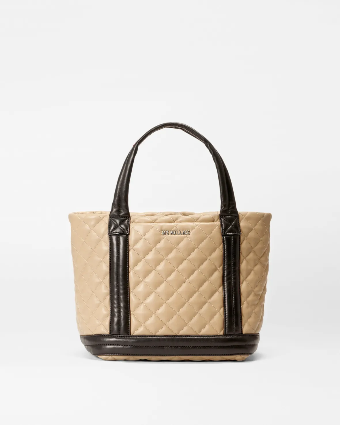 Totes|MZW Exclusives<MZ Wallace Small Empire Tote Black/CamelLeather