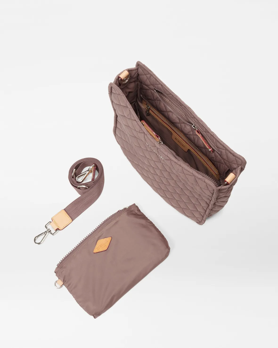 Metro|Crossbody<MZ Wallace Box Metro Crossbody Mauve