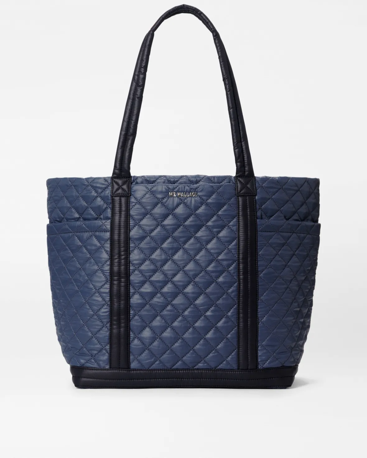 Metro|Baby<MZ Wallace Large Empire Tote Navy/BlackColorBlock