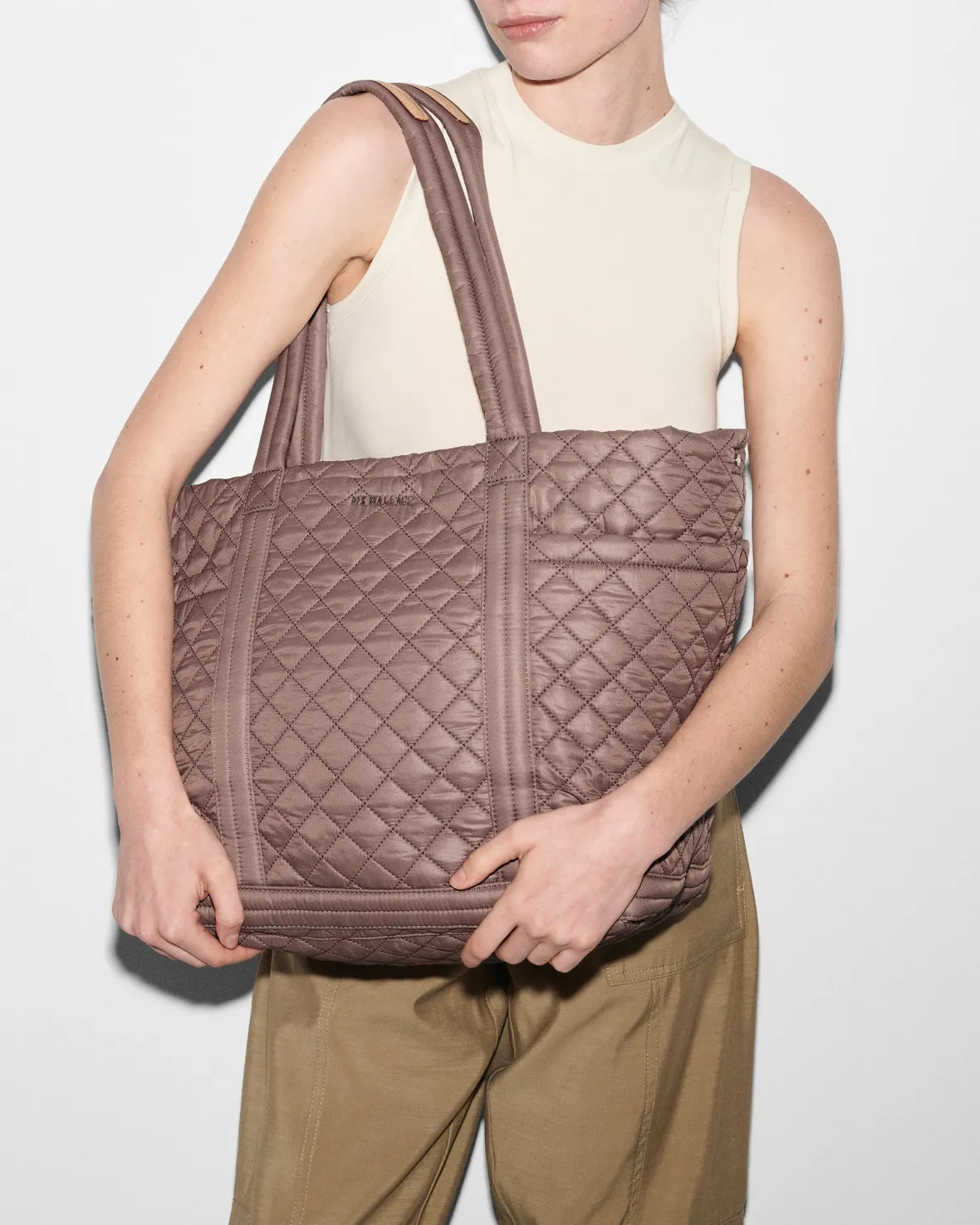Metro|Travel<MZ Wallace Large Empire Tote Mauve