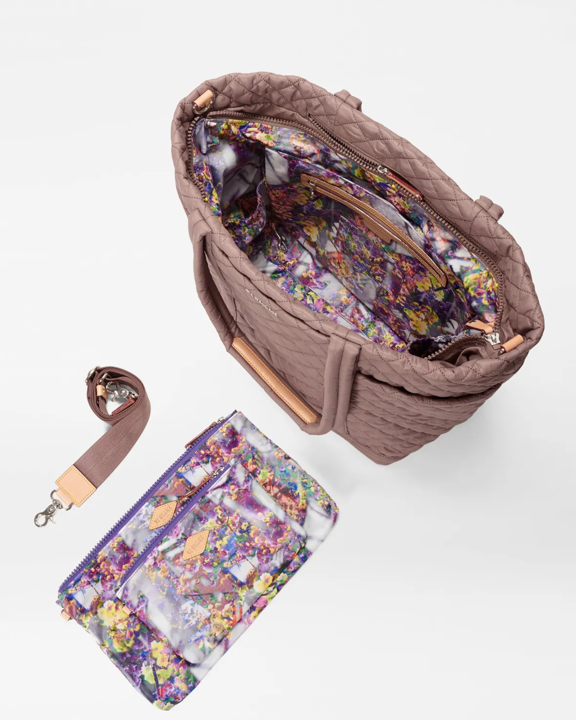 Metro|Travel<MZ Wallace Large Empire Tote Mauve