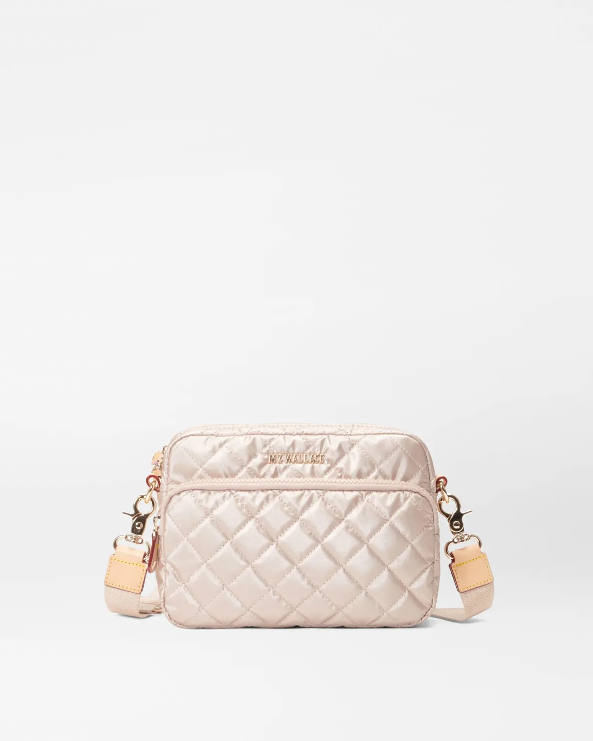 Metro|Crossbody<MZ Wallace Small Metro Camera Bag PaleRoseGoldMetallic