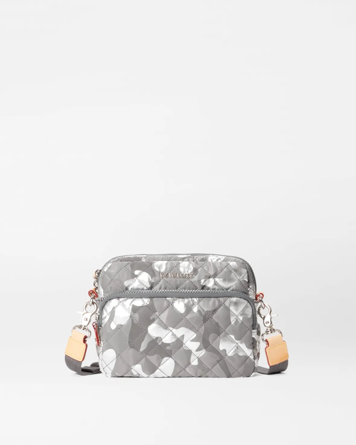 Metro|Crossbody<MZ Wallace Small Metro Camera Bag SilverMetallicCamo