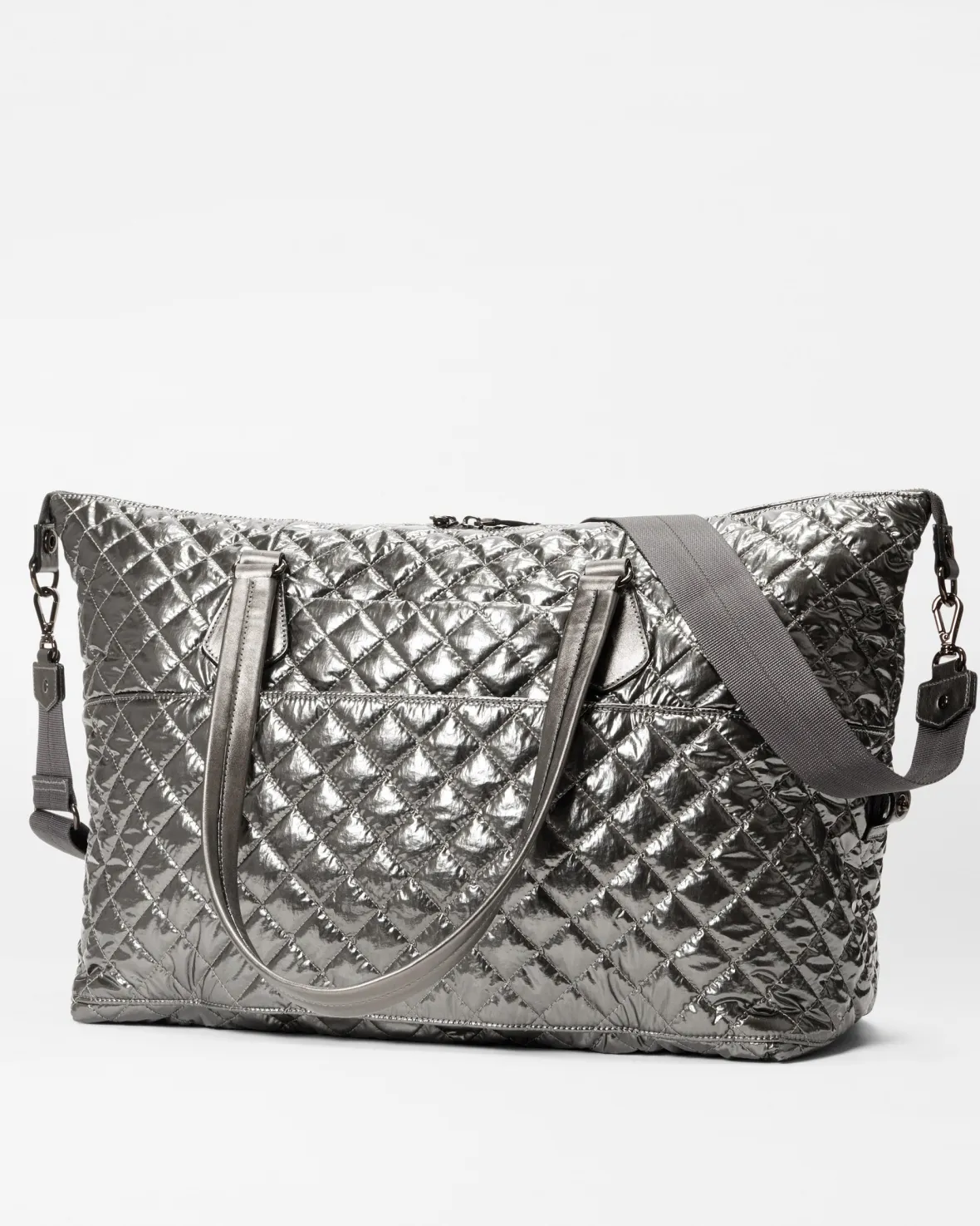 Crosby|Duffels<MZ Wallace Crosby Getaway PewterMetallic