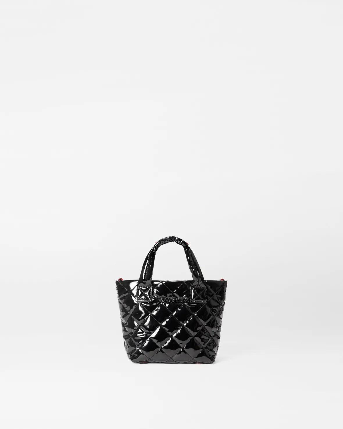 Metro|Totes<MZ Wallace Petite Metro Tote Deluxe BlackLacquer