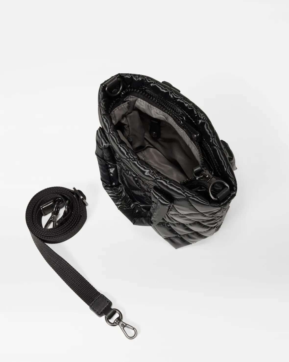 Metro|Totes<MZ Wallace Petite Metro Tote Deluxe BlackLiquid