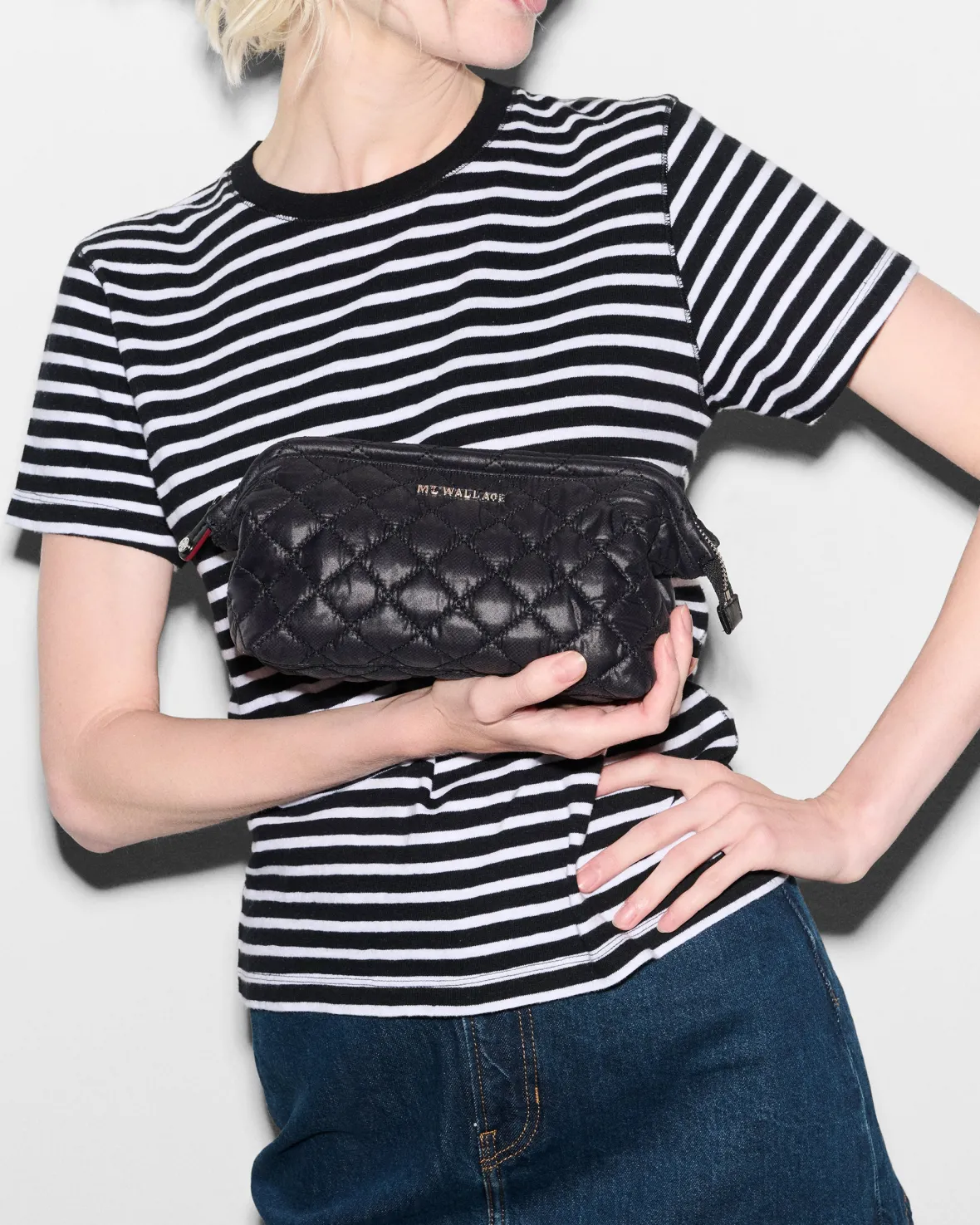 Crosby|Accessories<MZ Wallace Crosby Frame Cosmetic Black