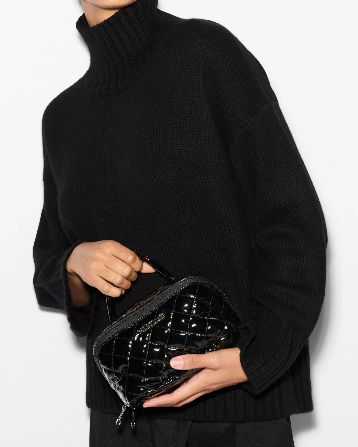 Metro|Travel<MZ Wallace Metro Accordion Cosmetic BlackLacquer