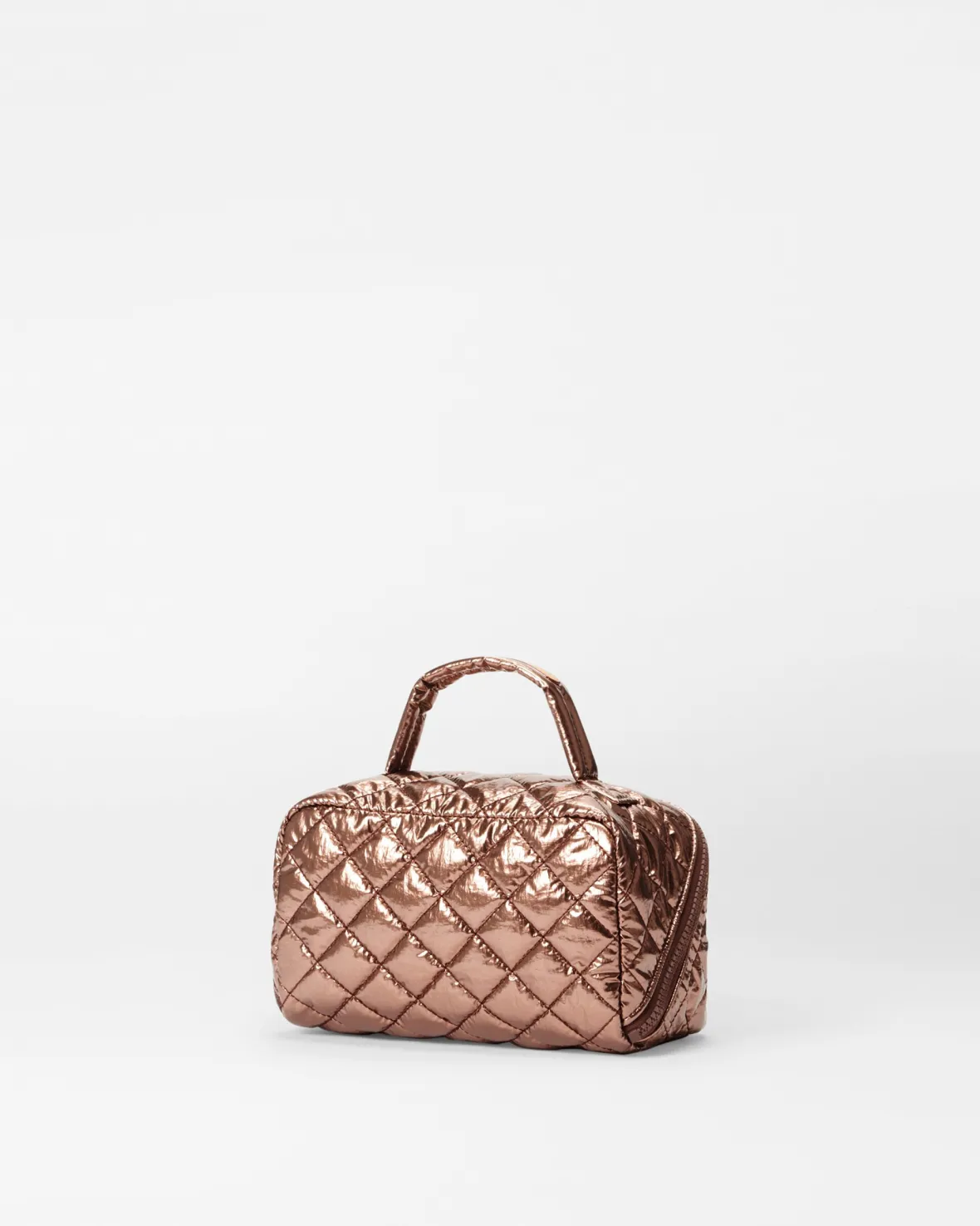 Metro|Accessories<MZ Wallace Metro Accordion Cosmetic CopperMetallicLacquer