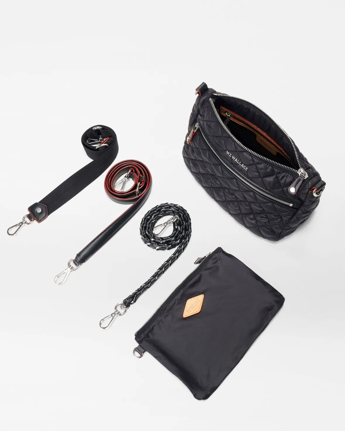 Crosby|Crossbody<MZ Wallace Crosby Ella Crossbody Black