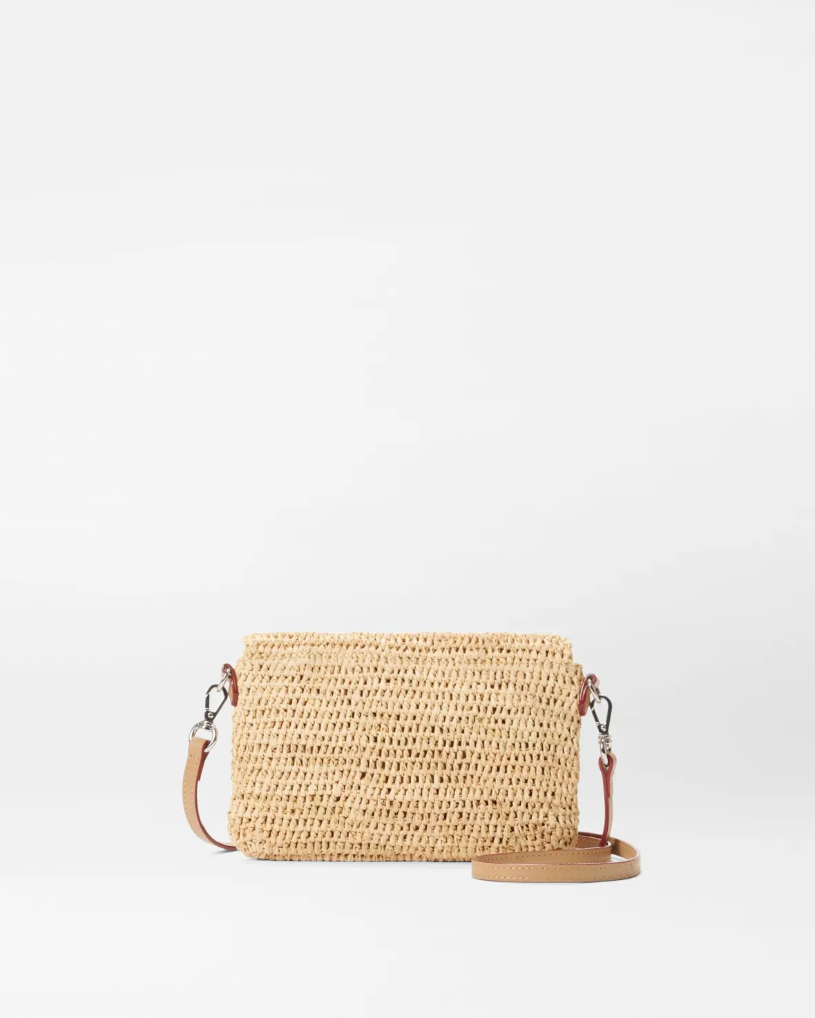 Accessories|Raffia<MZ Wallace Raffia Convertible Crossbody Camel