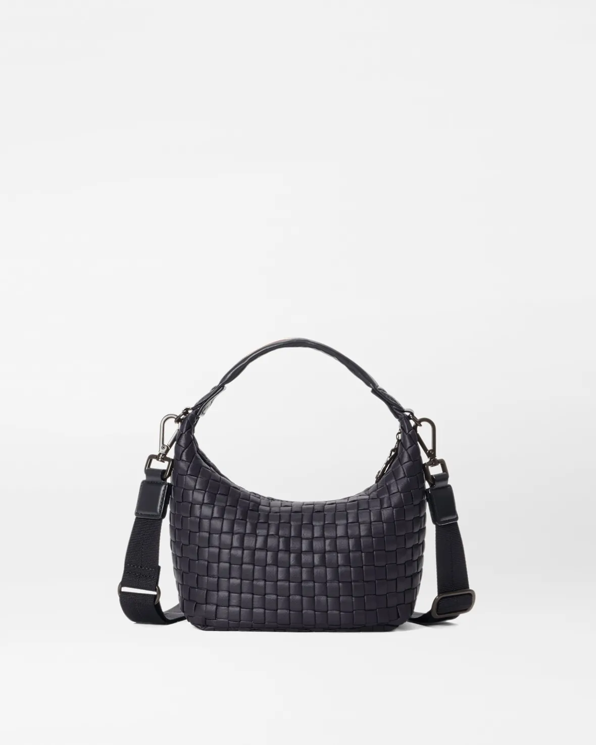 Crossbody<MZ Wallace Mini Woven Hobo Black